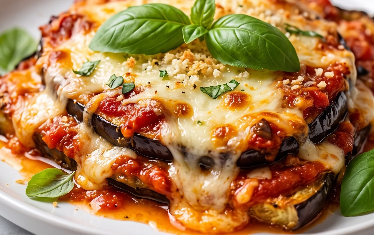 Sheet Pan Eggplant Parmesan